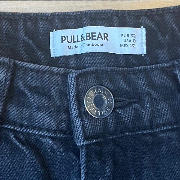 Wide leg black jean Pull & Bear - Picture 3 of 3